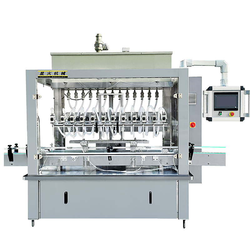 多头全自动消毒水灌装机-智能液体灌装设备