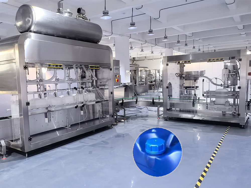 塑料桶自动旋盖机-化工桶旋盖机(图2)